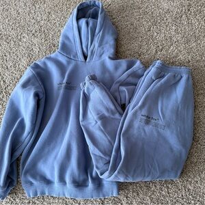 White fox matching set